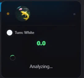 Analysis panel analyzing